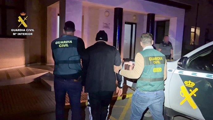 Detención del último tripulante de la narcolancha que provocó la muerte de dos guardias civiles en Barbate (Cádiz).