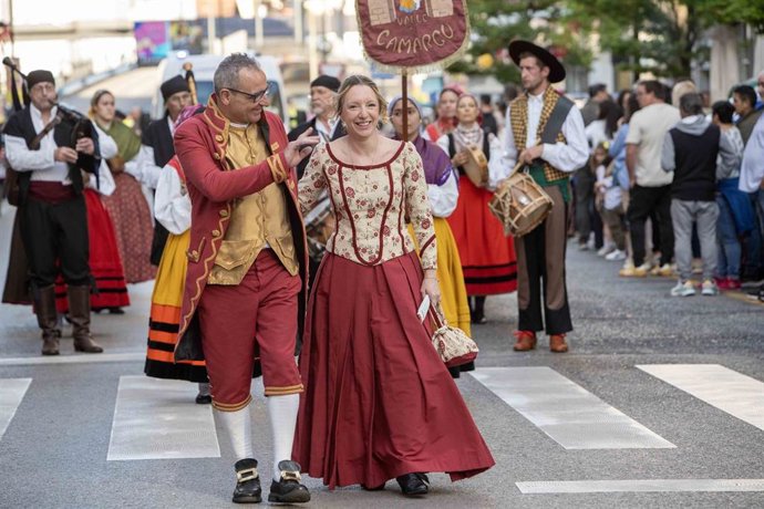 Desfile de la Fiesta Homenaje a Pedro Velarde en Camargo