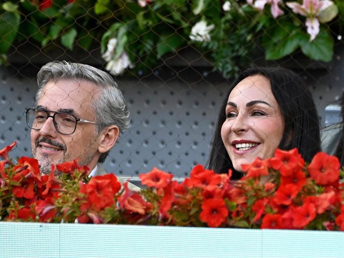 ANA MILÁN EN EL MUTUA MADRID OPEN.