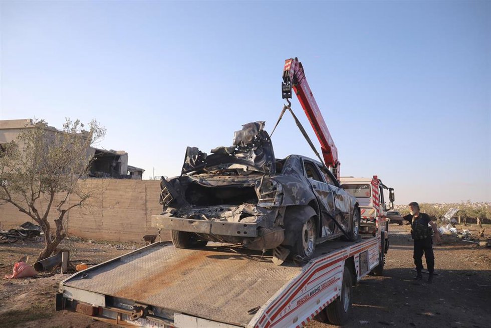 Imagen de archivo de conflicto en la provincia siria de Sueida 