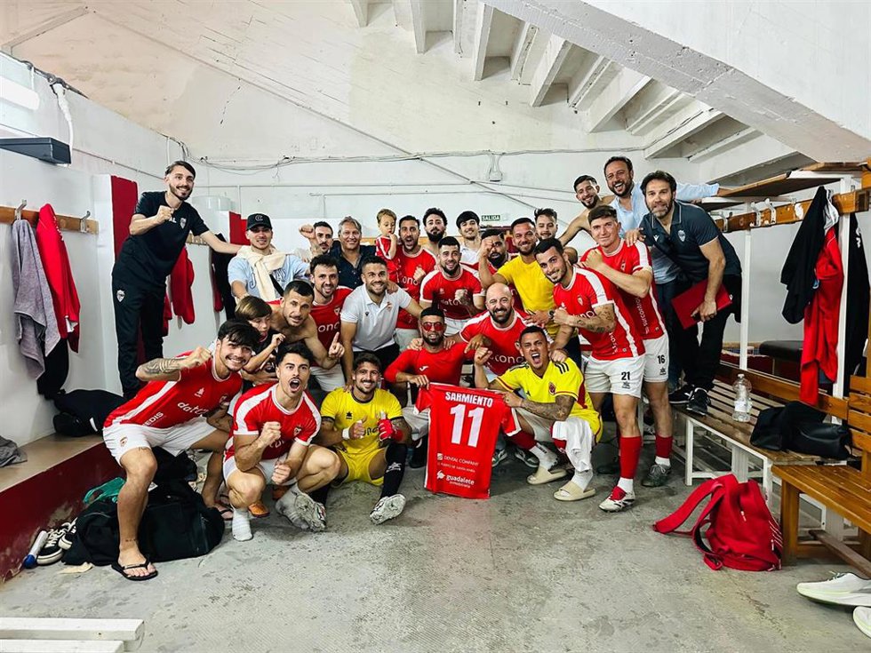 El Racing Club Portuense celebra su victoria