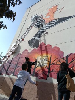 Castelló impulsa la participación ciudadana a través del embellecimiento de los distritos con murales
