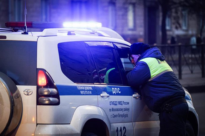 Archivo - Imagen de archivo de la Policía de Rusia. 