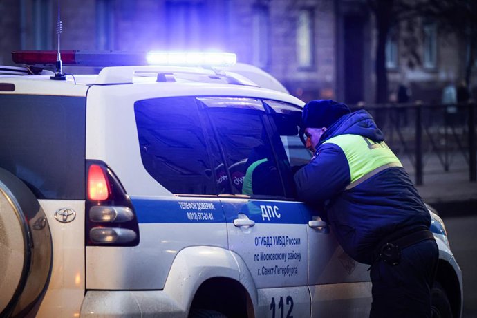 Archivo - Arquivo - Imagem de arquivo da polícia russa.