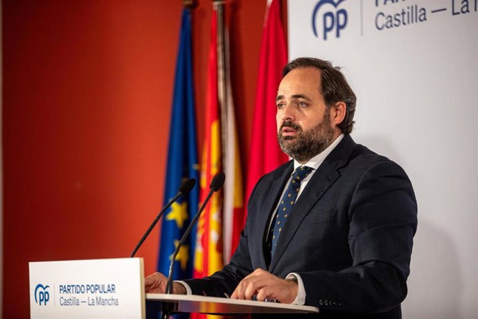 Archivo - Paco Núñez, presidente el PP de C-LM