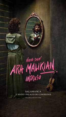 El violinista Ara Malikian presenta el domingo en Salamanca su nueva gira 'Intruso