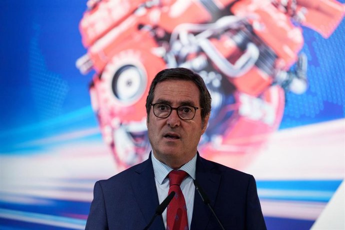 El presidente de la CEOE, Antonio Garamendi.