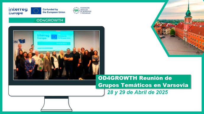 Seminario temático del proyecto 'OD4Growth' en el que ha participado la Federación Andaluza de Municipios y Provincias (FAMP).