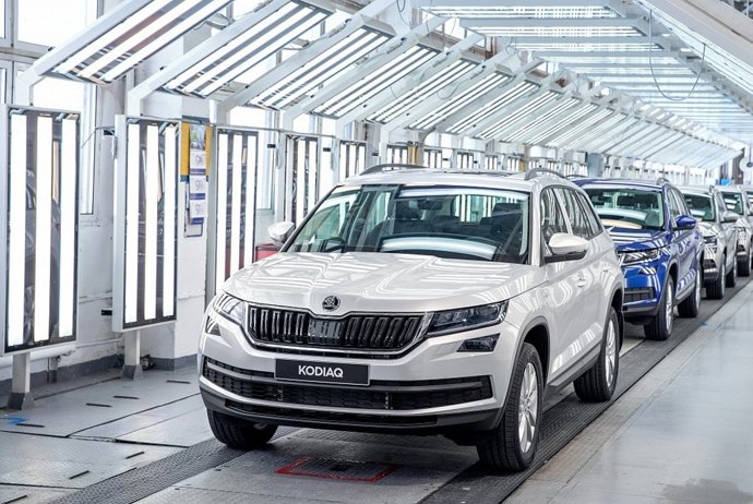 Archivo - Producción del Skoda Kodiaq.