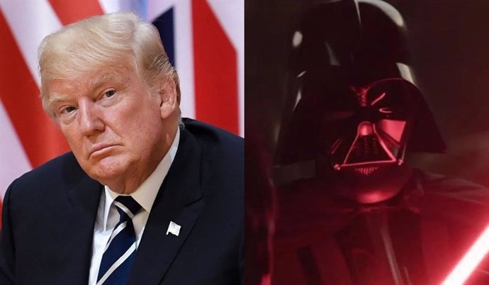 Trump celebra el Star Wars Day con una ridícula imagen en la que confunde a los Jedi con los Sith