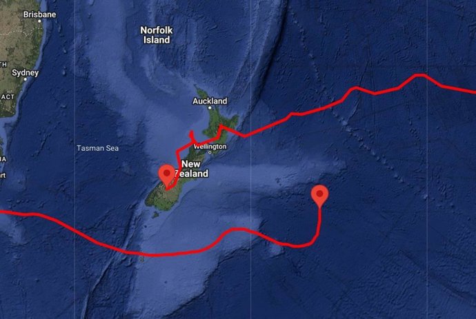 Despegue y amerizaje del globo de superpresión de la NASA