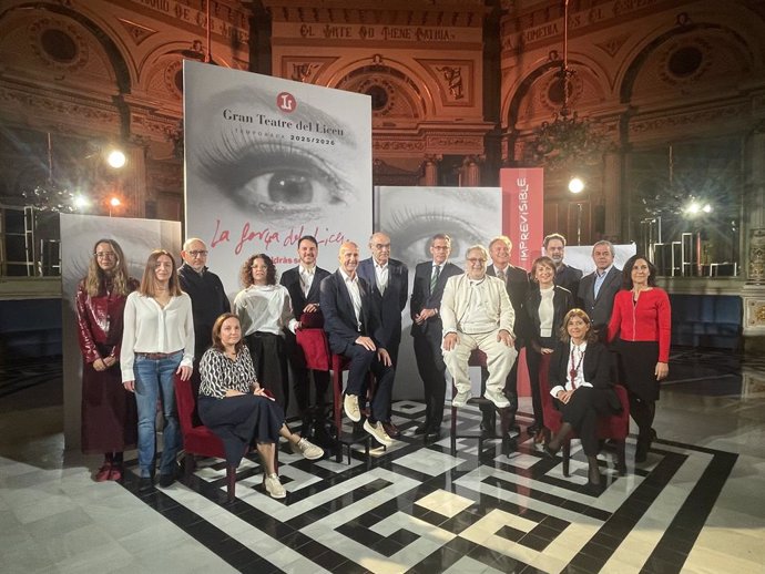 Presentació de la temporada 2025-2026 del Liceu
