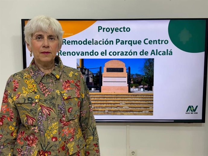 La delegada municipal de Monumento Natural, Medioambiente y Sostenibilidad en el Ayuntamiento de Alcalá, Luisa Campos.