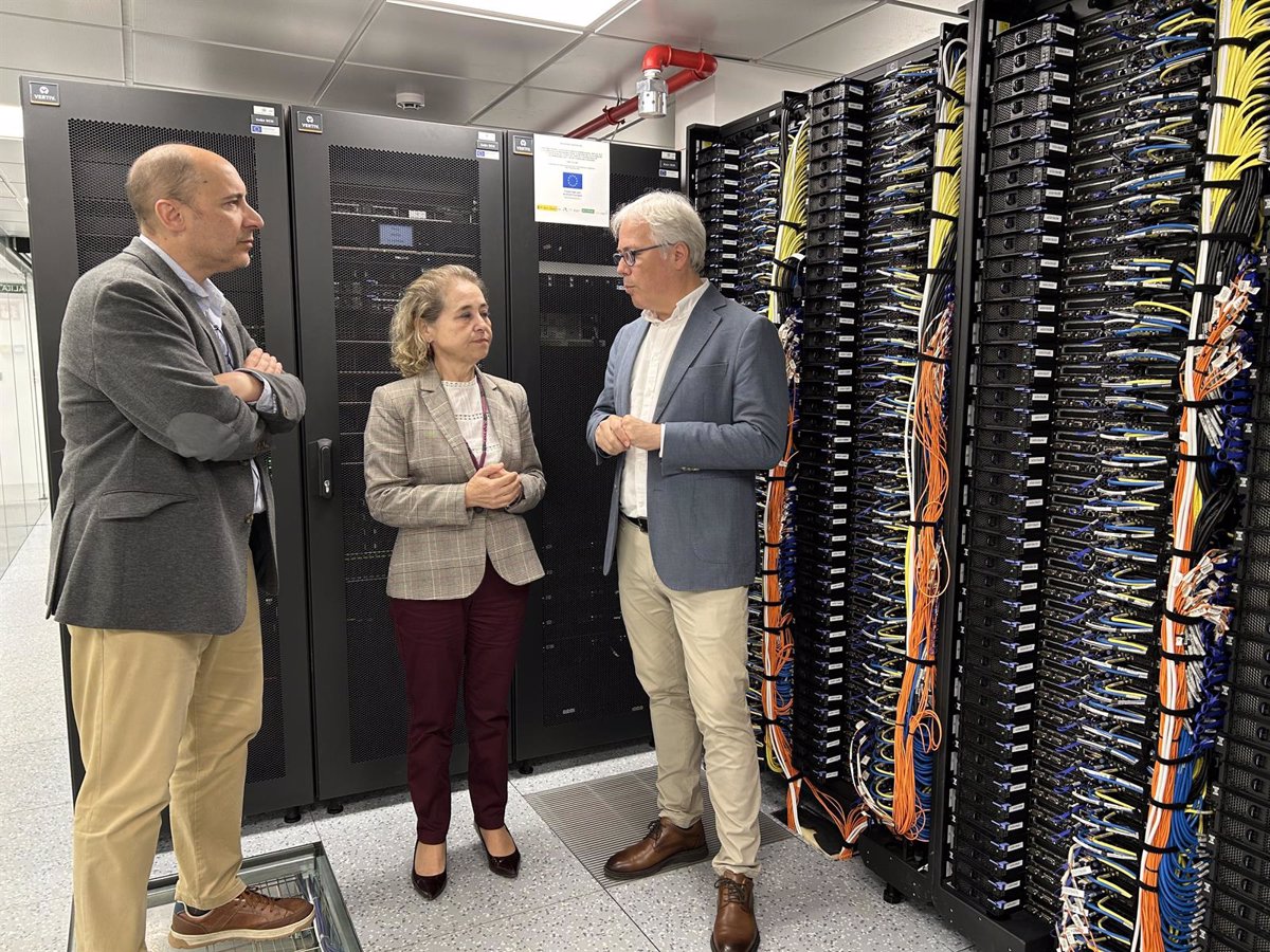 La Junta destaca la  resistencia  del Supercomputador de Extremadura al apagón eléctrico