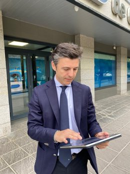 El secretario general del Partido Popular de Granada, Jorge Saavedra.