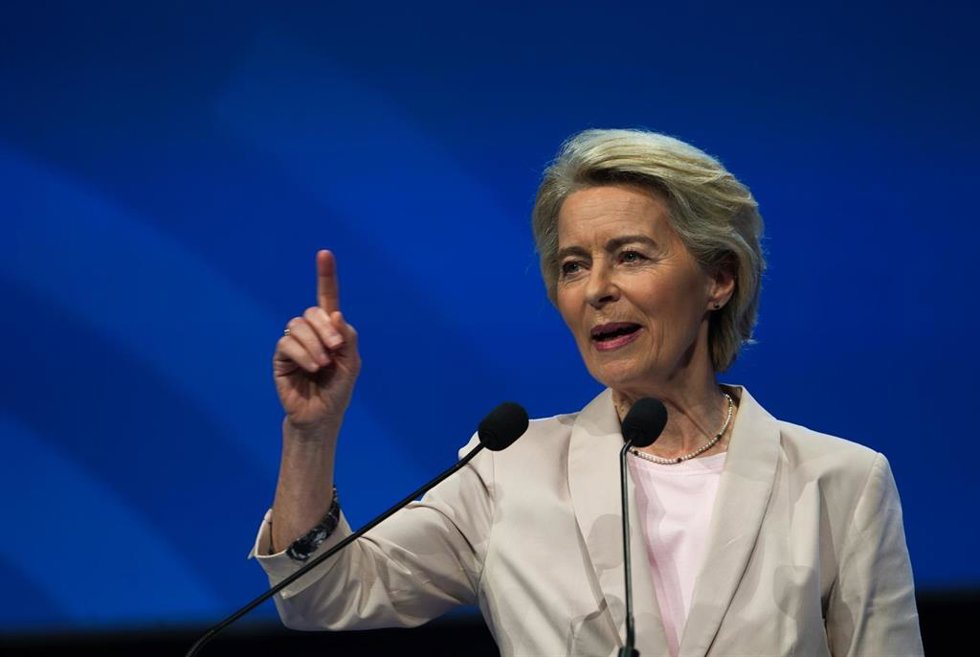La presidenta de la Comisión Europea, Ursula von der Leyen, en una imagen de archivo.