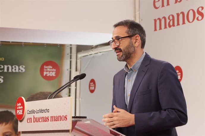 El secretario de Organización del PSOE de Castilla-La Mancha y diputado nacional, Sergio Gutiérrez.