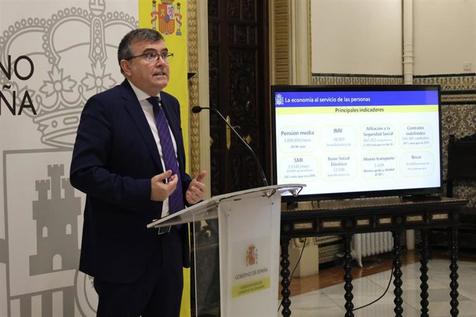 Archivo - El subdelegado del Gobierno en Granada, José Antonio Montilla. Archivo.