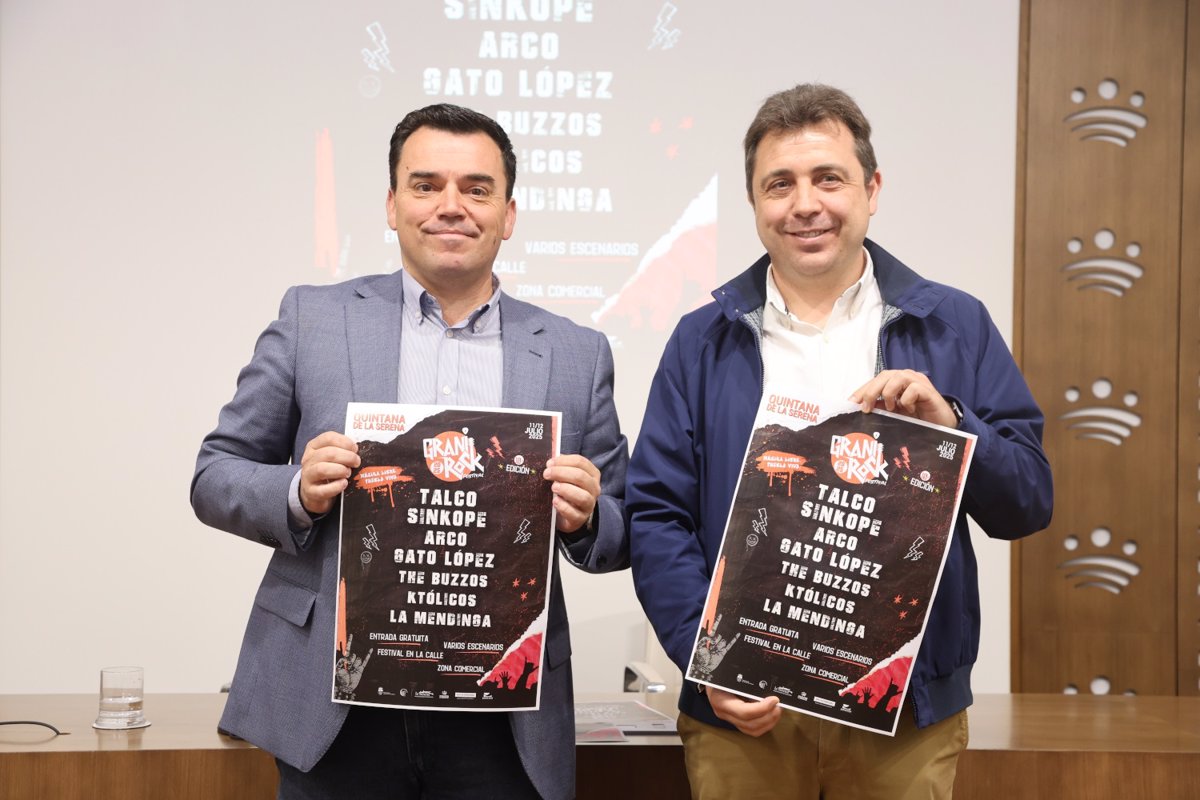 Siete grupos se darán cita los días 11 y 12 de julio en el 10º Festival Granirock de Quintana de la Serena