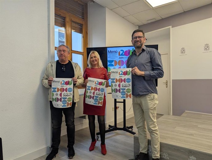 Presentación del menú conmemorativo.