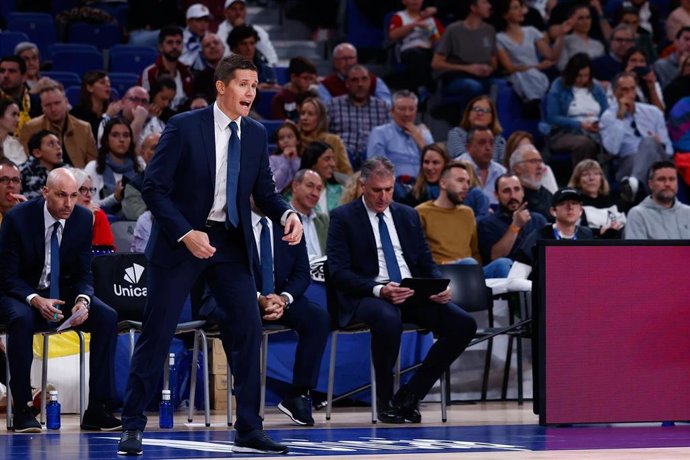 Archivo - Jaka Lakovic durante un partido del Dreamland Gran Canaria