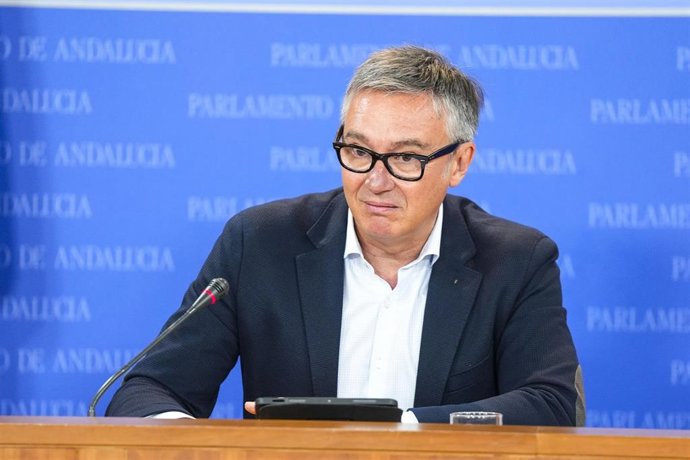 El portavoz del Grupo Parlamentario Vox, Manuel Gavira (Fotografía de archivo)