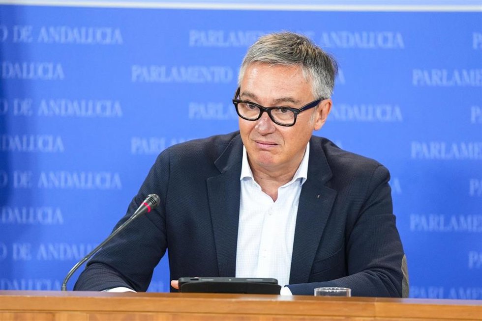 El portavoz del Grupo Parlamentario Vox, Manuel Gavira (Fotografía de archivo)