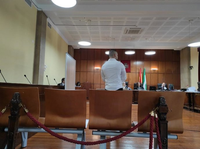 Archivo - El acusado durante la primera vez que se celebró el juicio en la Audiencia de Jaén en marzo de 2023