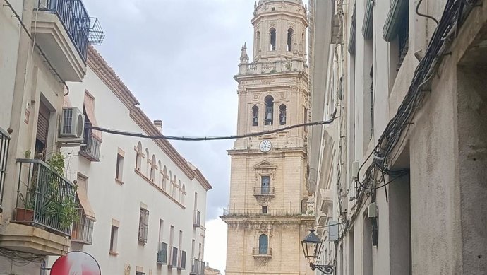 Imagen del cableado que tiene que ser soterrado