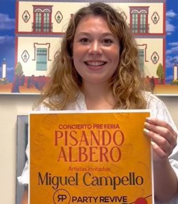 La delegada municipal de Juventud en el Ayuntamiento de Alcalá, Paula Fuster.