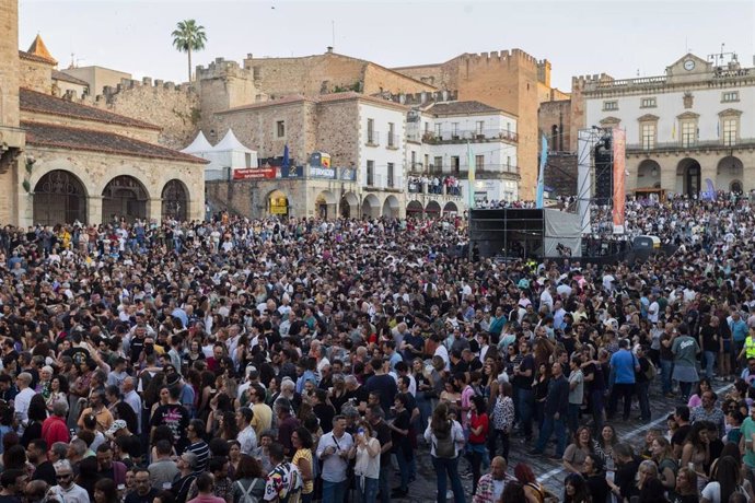 Imagen de archivo del Womad de Cáceres