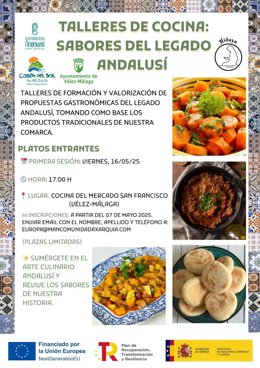 Cartel de los talleres.