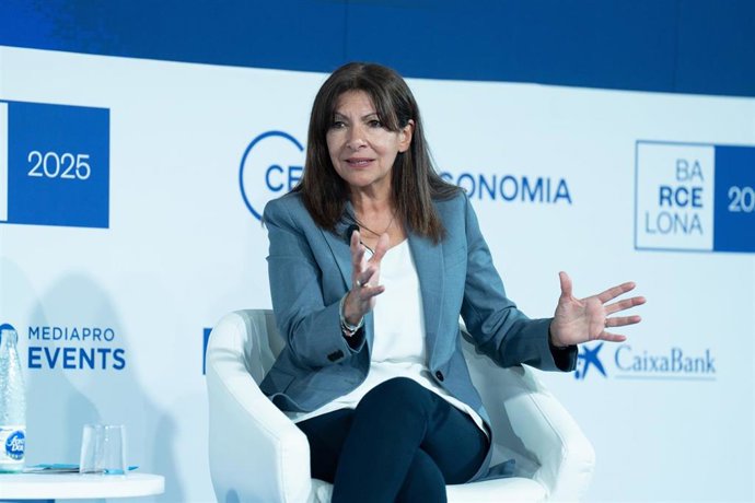 La alcaldesa de París, Anne Hidalgo, ha participado en el 40 Cercle d'Economia para hablar sobre el problema de acceso a la vivienda.
