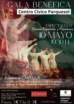 Cartel de la gala solidaria.