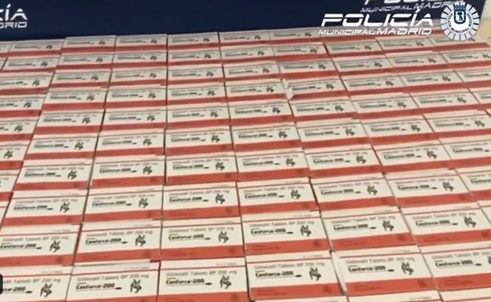 Detenido un hombre con 10.950 pastillas de Viagra listas para su venta