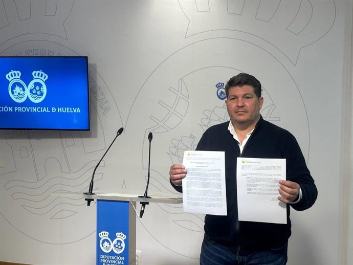 El portavoz en la Diputación de Huelva de La Izquierda, Marcos Toti.