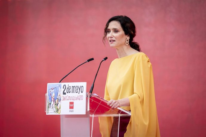 La presidenta de la Comunidad de Madrid, Isabel Díaz Ayuso.