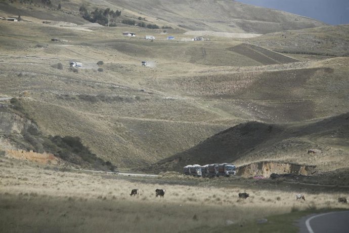 Archivo - Rutas ilegales del tráfico de oro en Perú.