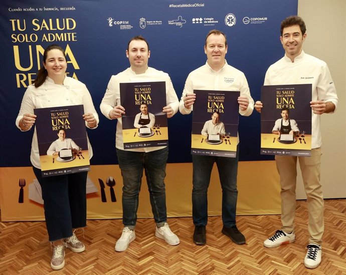 Los mejores chefs de la Región promueven el uso de la receta médica oficial