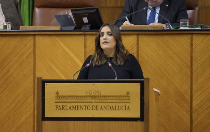 Archivo - La parlamentaria autonómica del PP por Córdoba Beatriz Jurado.