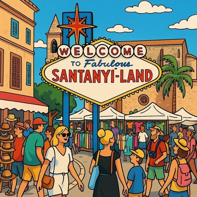 'Welcome To Santanyiland': Una Campaña Que Usa La IA Para Denunciar La Masificación De Santanyí