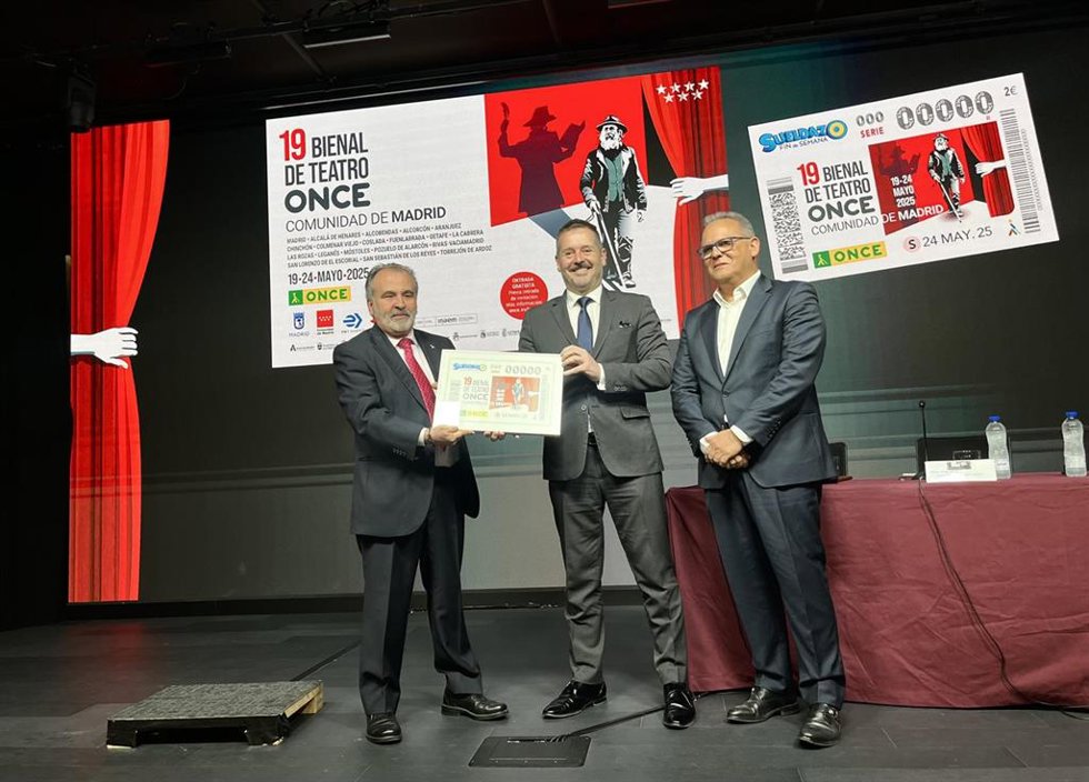 Presentación de la 19 Bienal de Teatro ONCE.