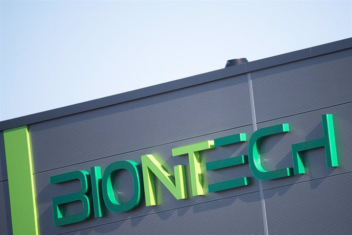 Archivo - Logo de BioNTech.