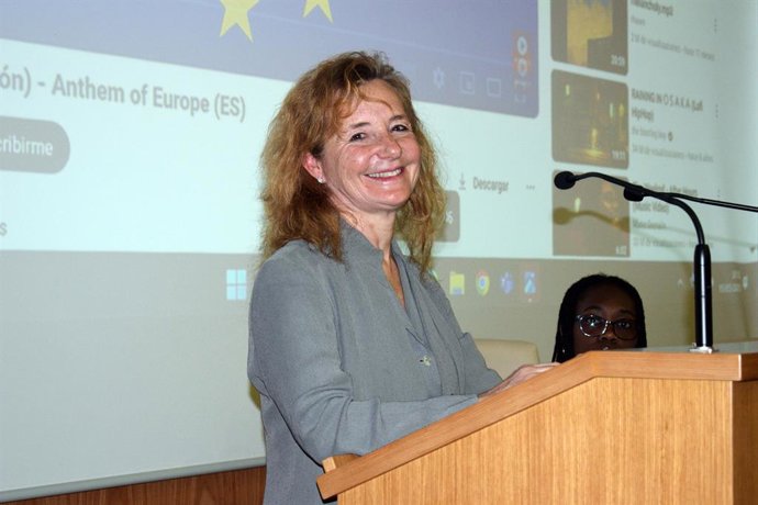 Cristina Hellara en la UAL