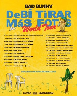 Cartell de la gira
