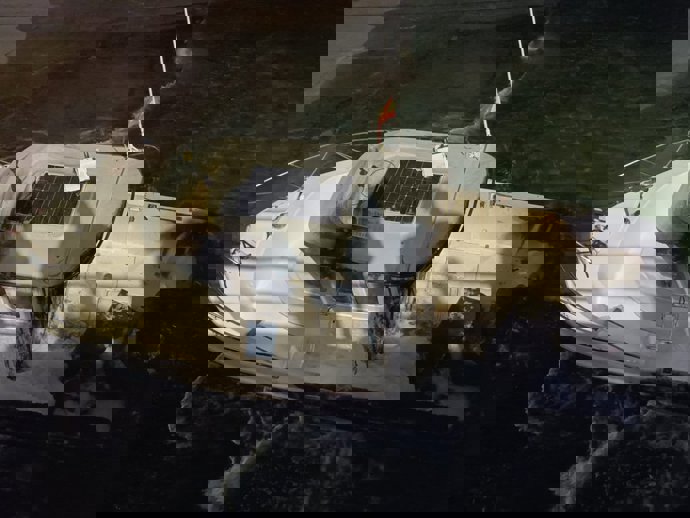 Uno de los barcos afectados