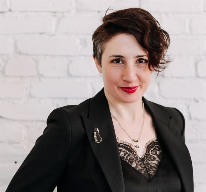 La escritora Sarah Jaffe.