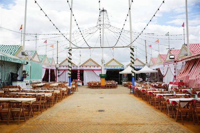 Casetas en el Real de la feria