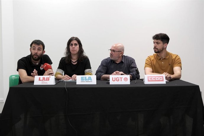 LAB, ELA, UGT y CCOO piden la recuperación del convenio navarro para la Industria de Artes Gráficas.