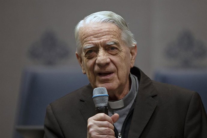 Archivo - El exportavoz del Vaticano Federico Lombardi